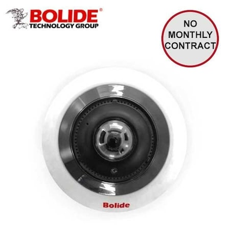 Bolide H.265 9MP Fisheye Camera, Up to 8 Views, 360 Degree Fisheye View, 180 Degree Panoramic and Double Panoramic Mode BOL-BN1908FE
